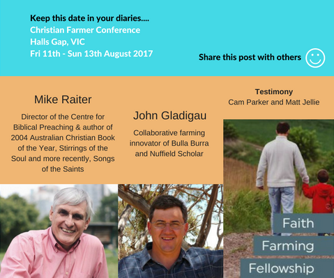 Inspirational Speakers For CFC Halls Gap Conference 2017