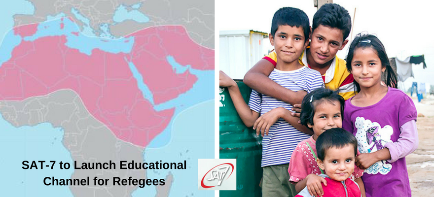 SAT-7 To Launch Educational Channel For Refugees