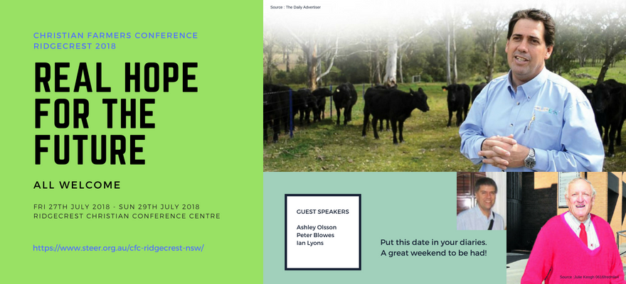 Christian Farmers Conference Ridgecrest 2018