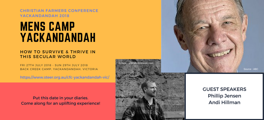 Yackandandah Men’s Camp (27th – 29th July 2018)